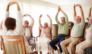 senior yoga